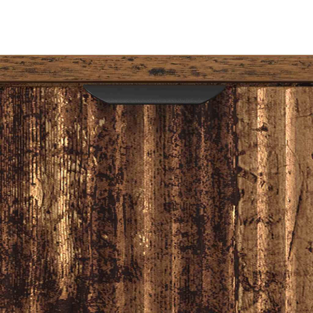 Bedside Table Old wood 63.5 x 36 x 61 cm Engineered wood