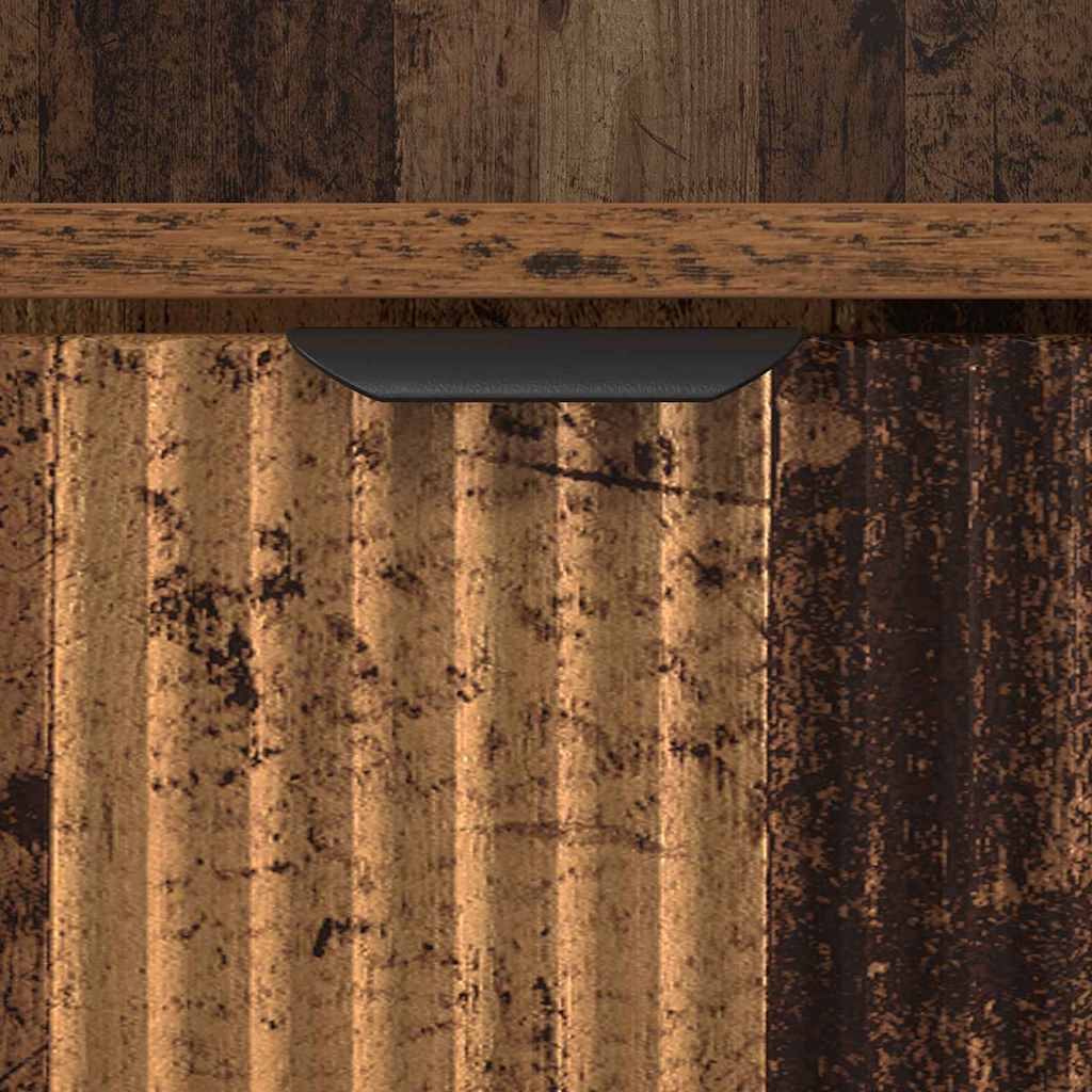 Bedside Table Old wood 49 x 36 x 61 cm Engineered wood