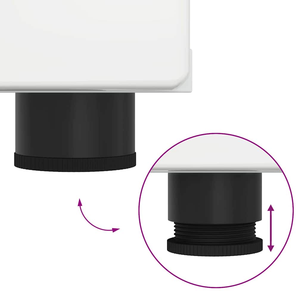 TV Cabinet Concrete grey 150 x 39 x 30 cm Engineered wood