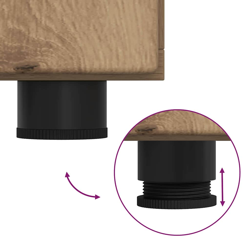 Sideboard Artisan oak 55.5 x 29 x 100 cm Engineered wood