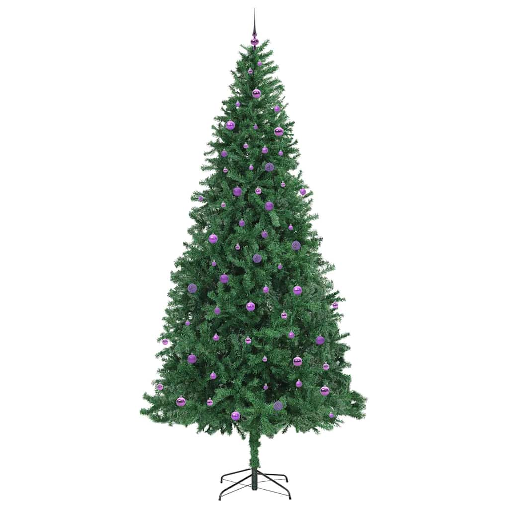 Artificial Christmas Tree with 300 LEDs with Stand Green 300 cm