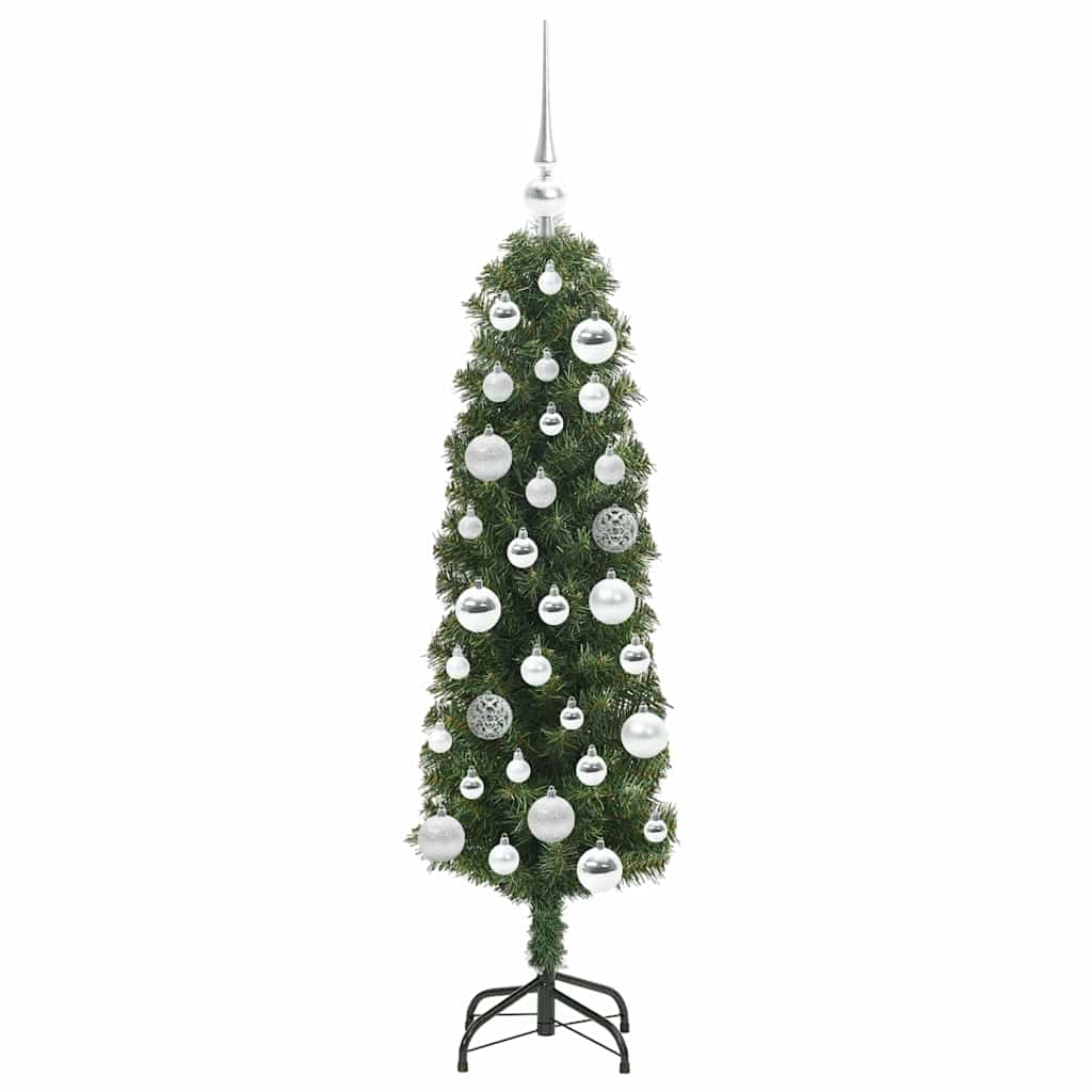 Artificial Christmas Tree with 150 LEDs with Stand Green 120 cm