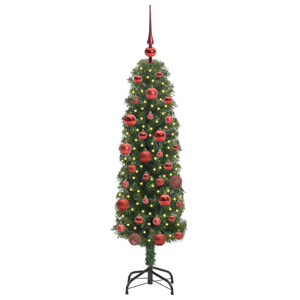 Artificial Christmas Tree with 150 LEDs with Stand Green 150 cm