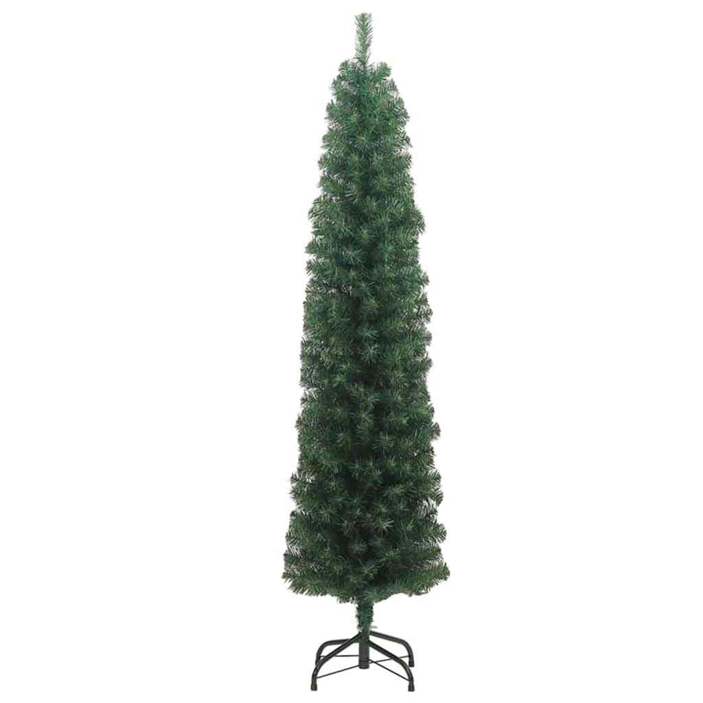 Artificial Christmas Tree with 300 LEDs with Stand Green 240 cm