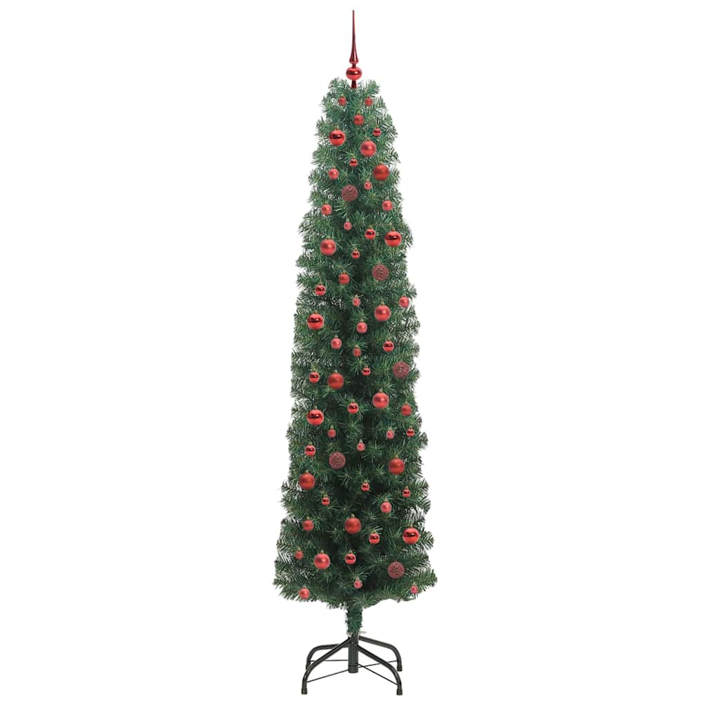 Artificial Christmas Tree with 300 LEDs with Stand Green 240 cm