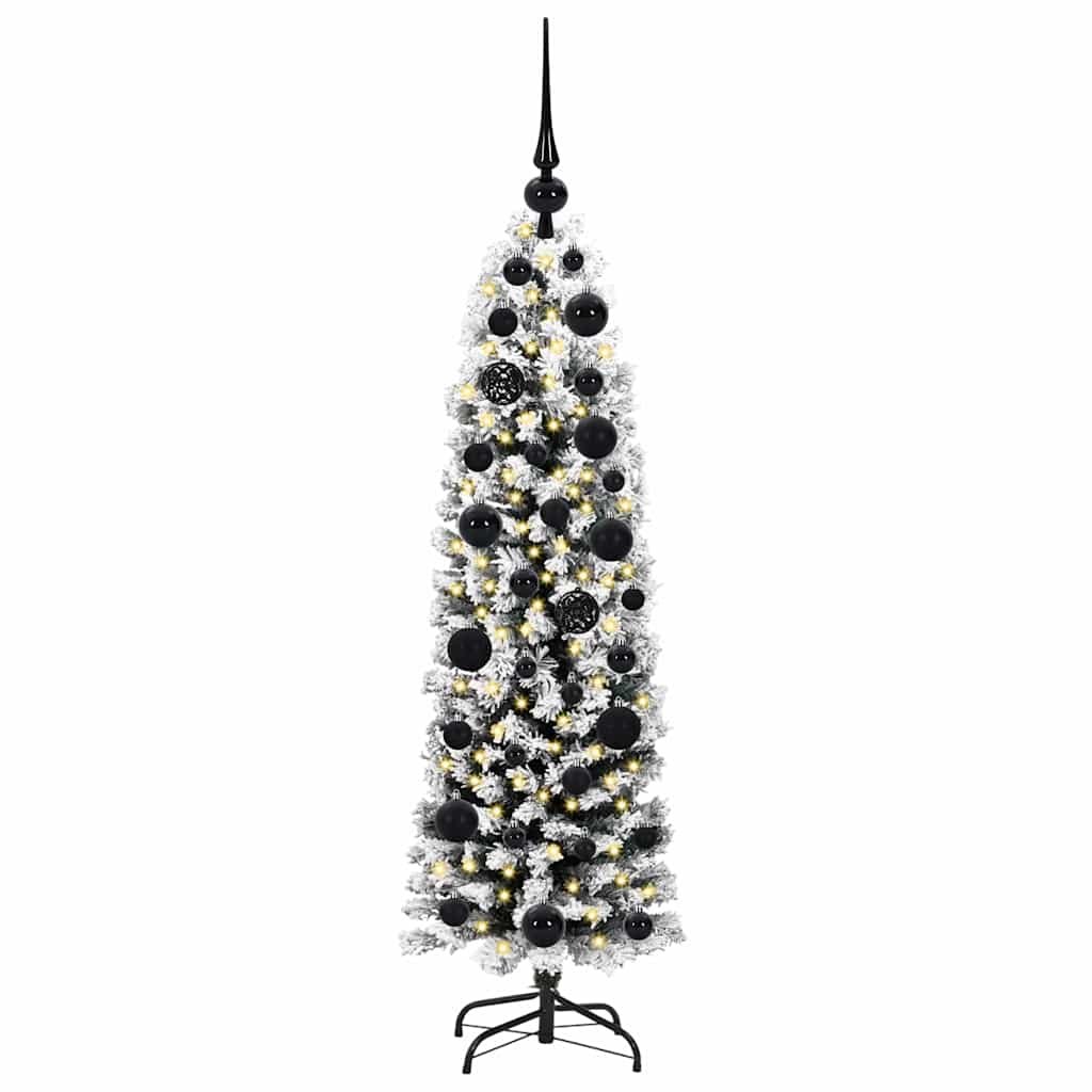 Artificial Christmas Tree with 150 LEDs with Stand Green 120 cm