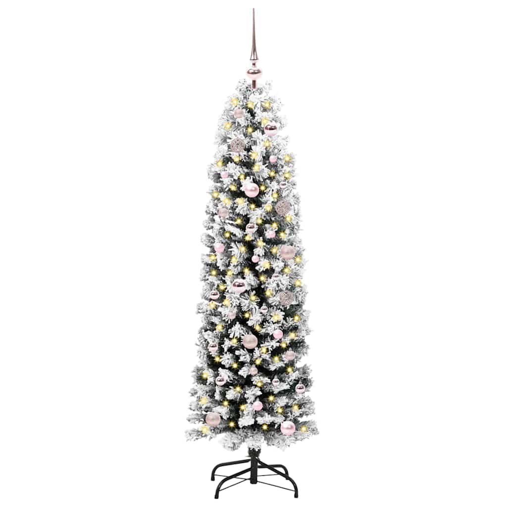 Artificial Christmas Tree with 150 LEDs with Stand Green 150 cm