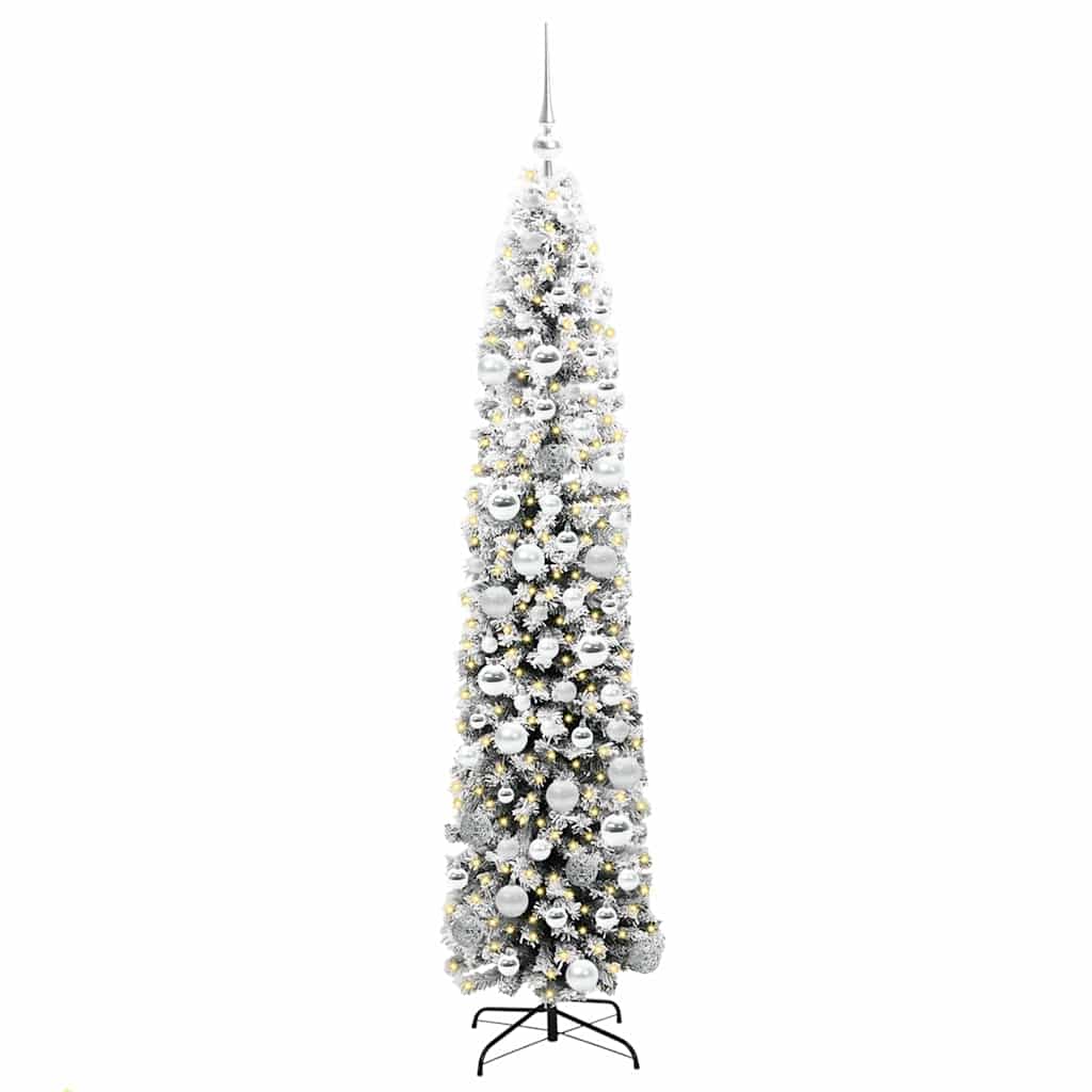 Artificial Christmas Tree with 300 LEDs with Stand Green 180 cm