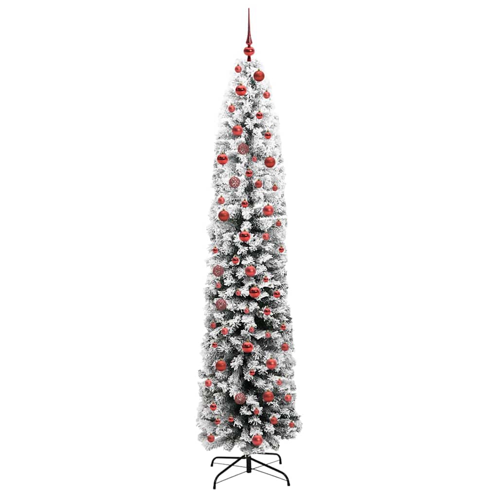 Artificial Christmas Tree with 300 LEDs with Stand Green 210 cm