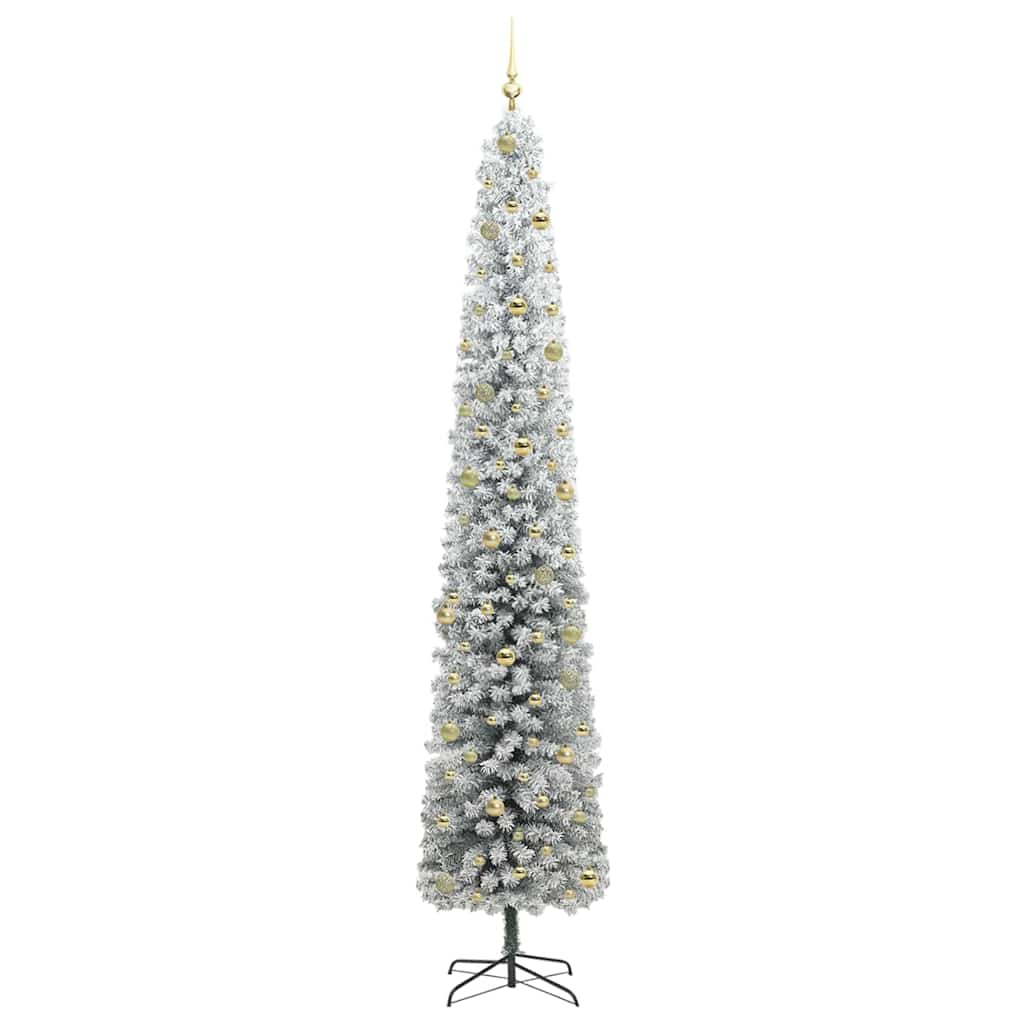 Artificial Christmas Tree with 300 LEDs with Stand Green 270 cm