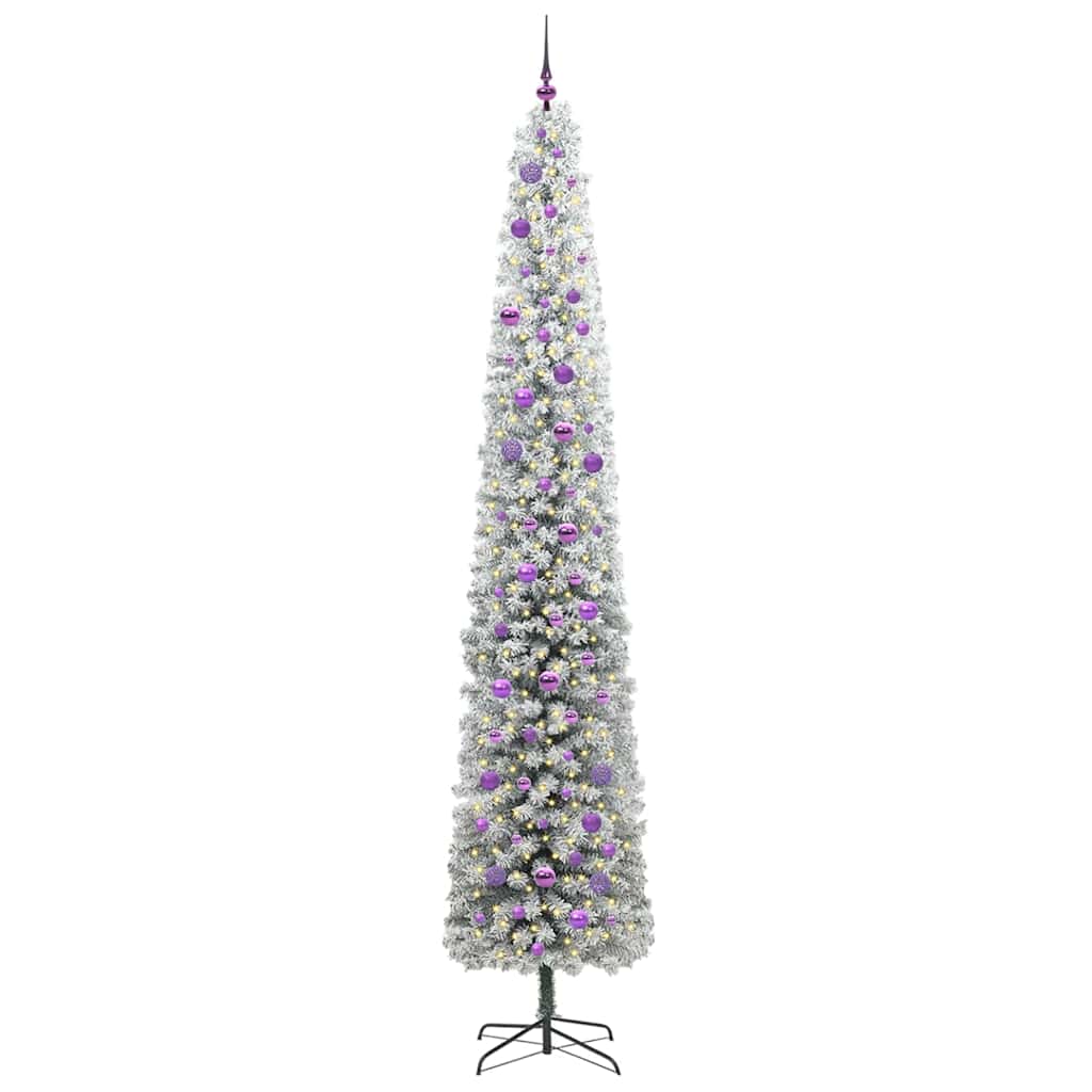 Artificial Christmas Tree with 300 LEDs with Stand Green 270 cm