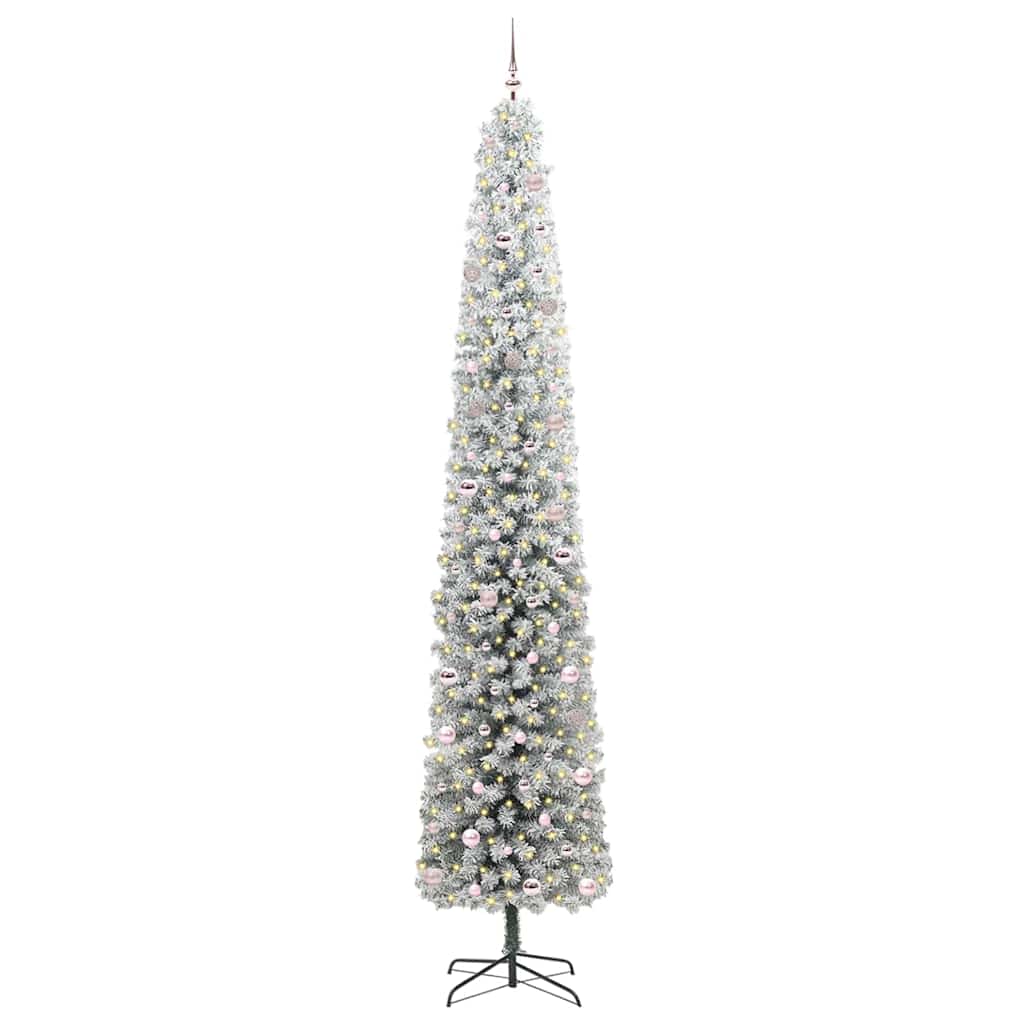 Artificial Christmas Tree with 300 LEDs with Stand Green 300 cm