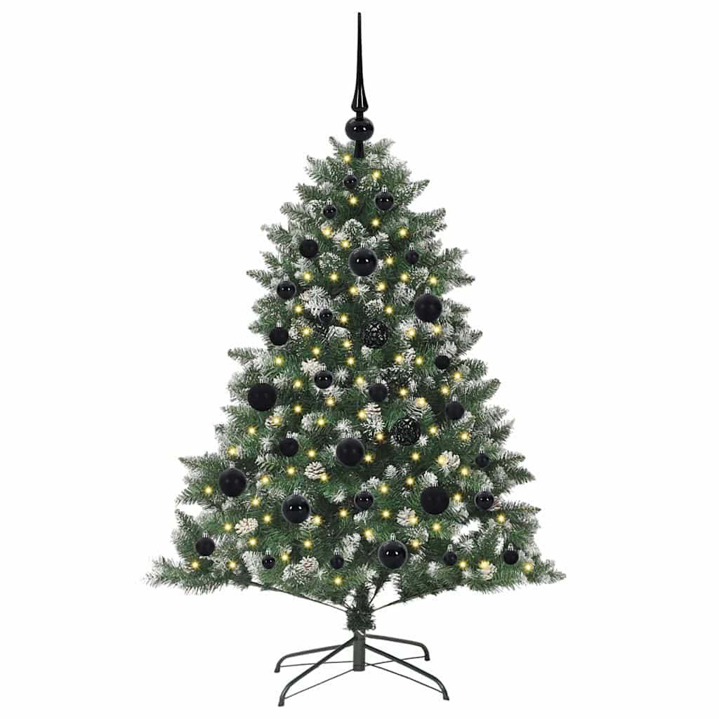 Artificial Christmas Tree with 150 LEDs Green 85 x 85 x 120 cm