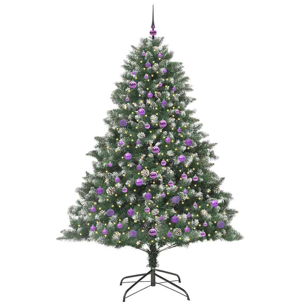 Artificial Christmas Tree with Stand Green 140 x 140 x 210 cm
