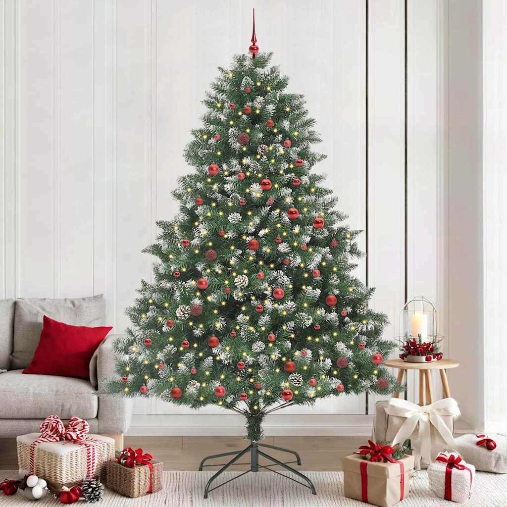 Artificial Christmas Tree with Stand Green 160 x 160 x 240 cm