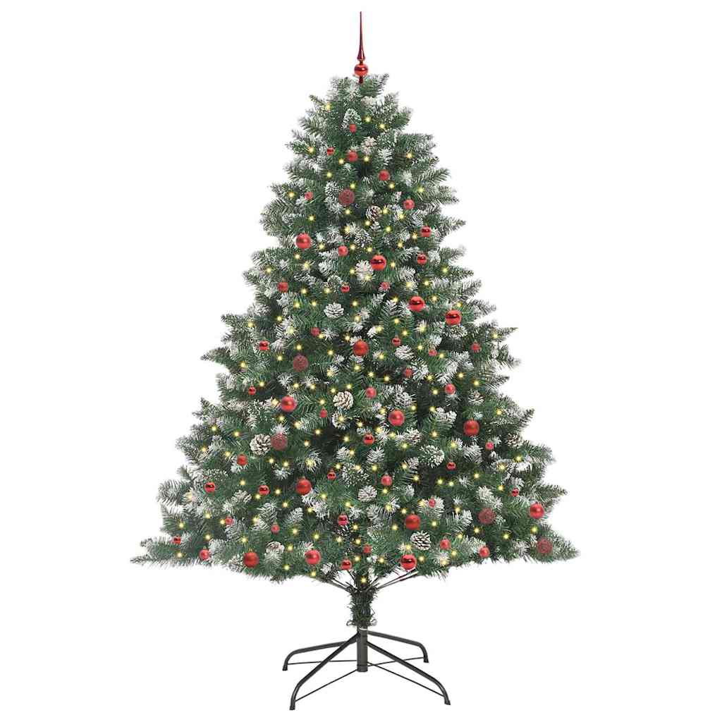 Artificial Christmas Tree with Stand Green 160 x 160 x 240 cm