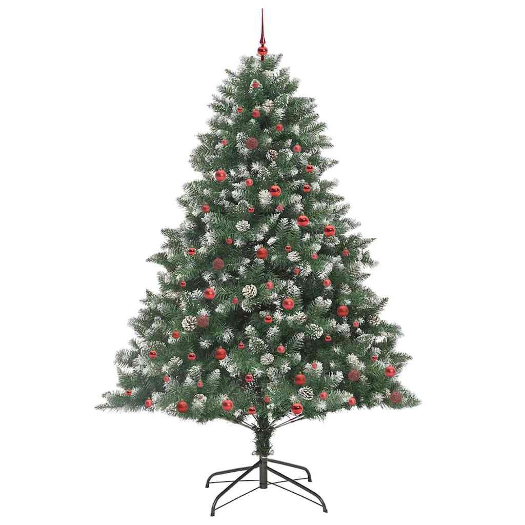 Artificial Christmas Tree with Stand Green 160 x 160 x 240 cm