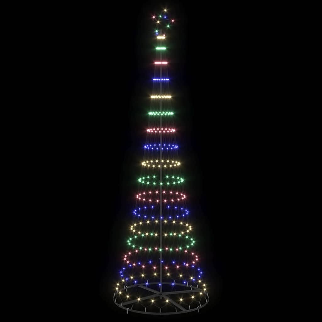 LED Christmas Tree Multicolour 100.5 x 100.5 x 302.5 cm Metal