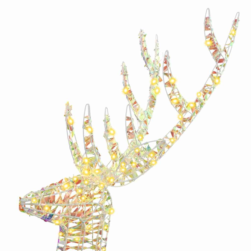 3D Reindeer with 250 LEDs Warm white 180 cm PET