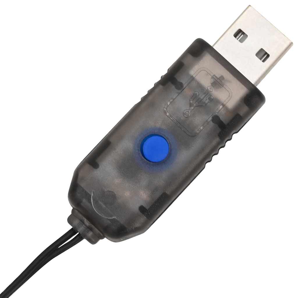 Ball with 96 LEDs Cold white 30 cm Metal