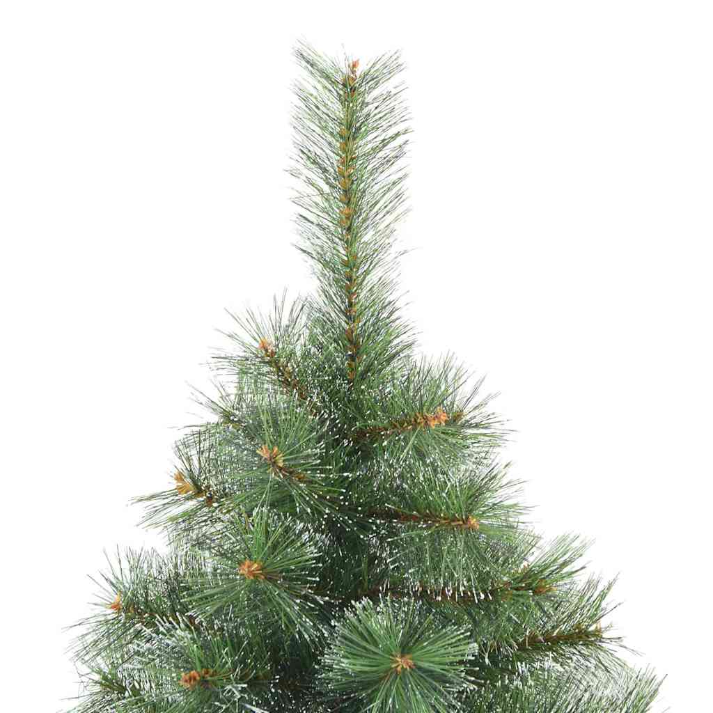 Artificial Hinged Christmas Tree Snow Flocked White 240 cm