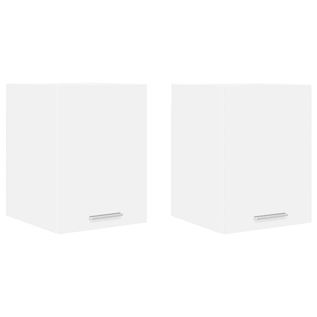 Hanging Cabinet with Shelf Riga 2 pcs White 30 x 31 x 40 cm