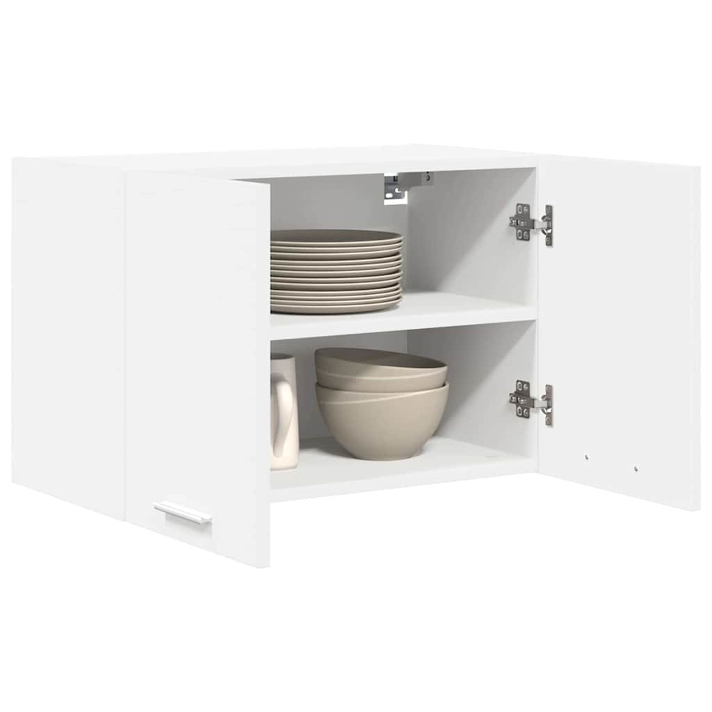 Hanging Cabinet with Shelf Riga 2 pcs White 60 x 31 x 40 cm