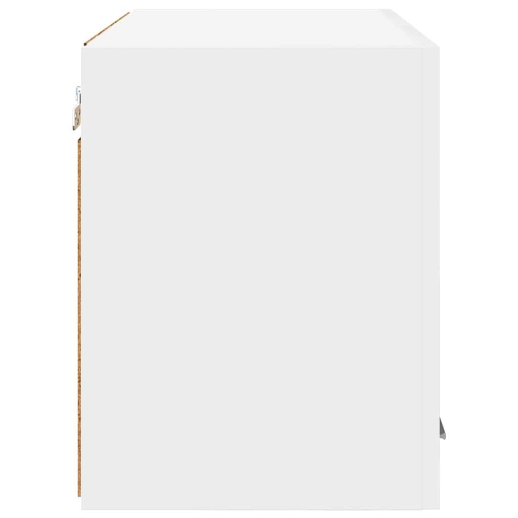 Hanging Cabinet with Shelf Riga 2 pcs White 60 x 31 x 40 cm