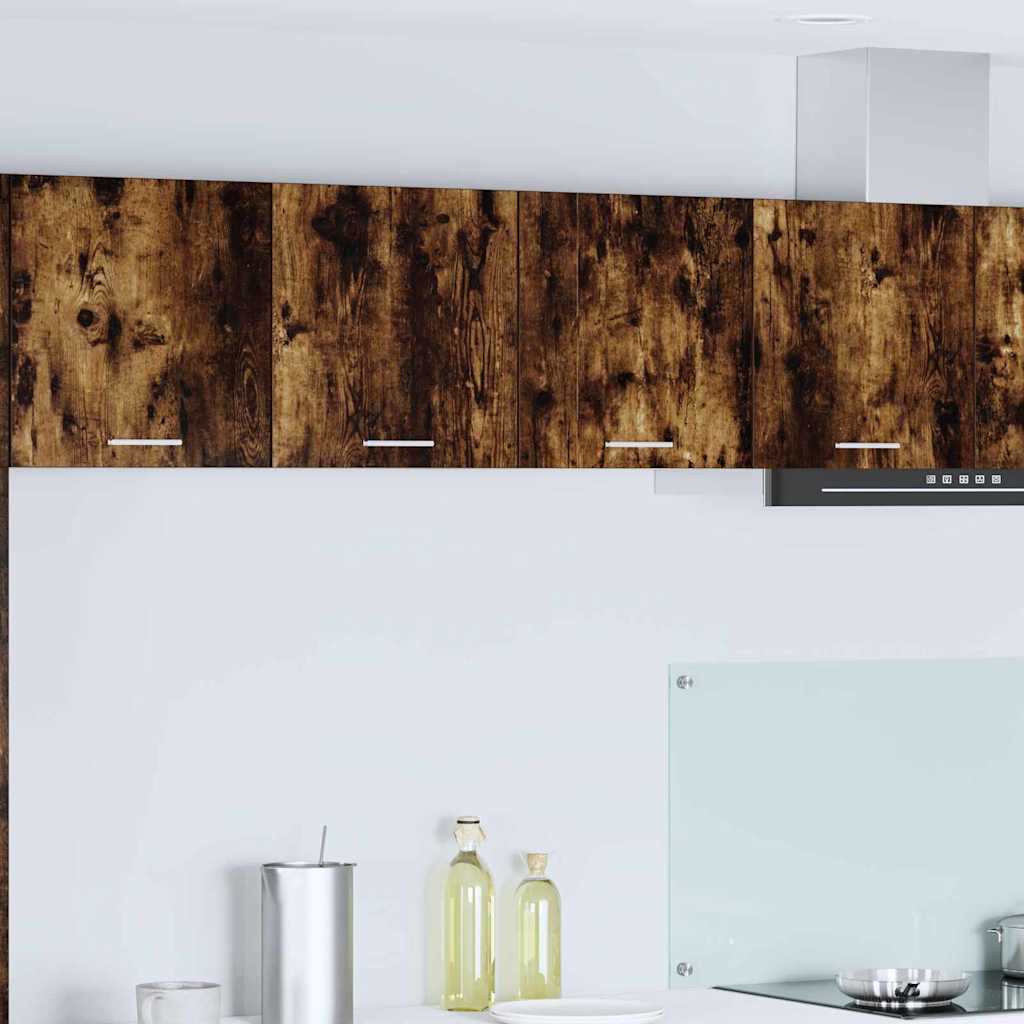 Hanging Cabinet Riga Smoked Oak 80 x 31 x 40 cm Engineered Wood