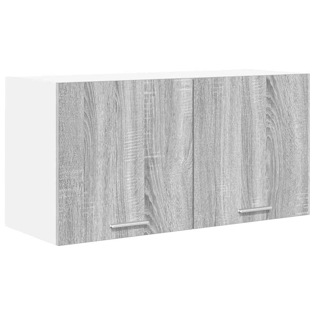 Hanging Cabinet with Shelf Riga Grey Sonoma 80 x 31 x 40 cm