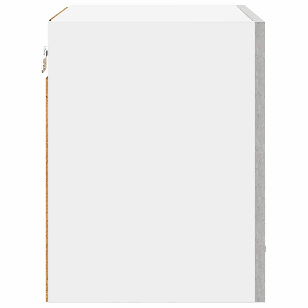 Hanging Cabinet Riga 2 pcs Concrete Grey 40 x 31 x 40 cm