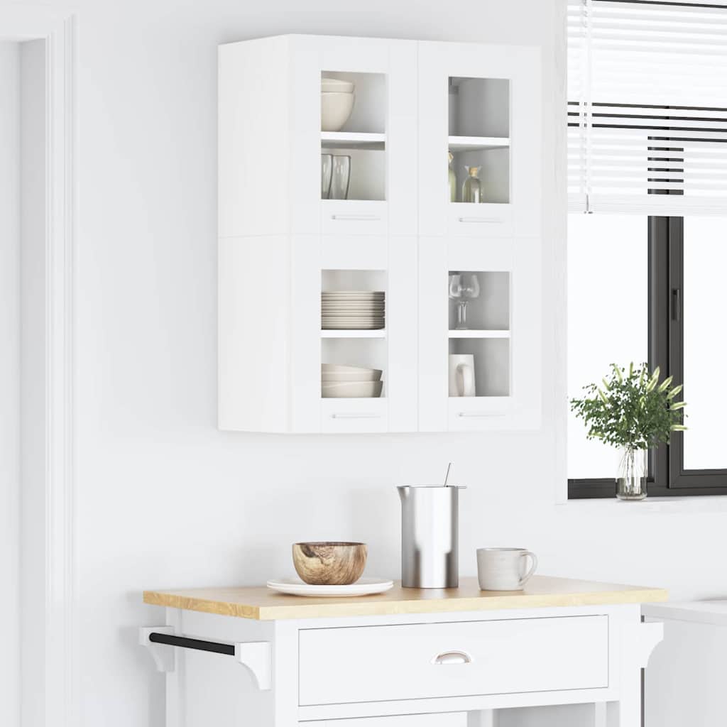 Hanging Cabinet Riga White 60 x 31 x 40 cm Engineered Wood