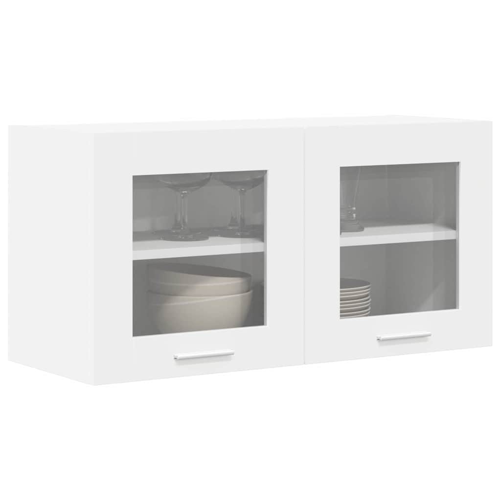 Hanging Cabinet Riga White 80 x 31 x 40 cm Engineered Wood