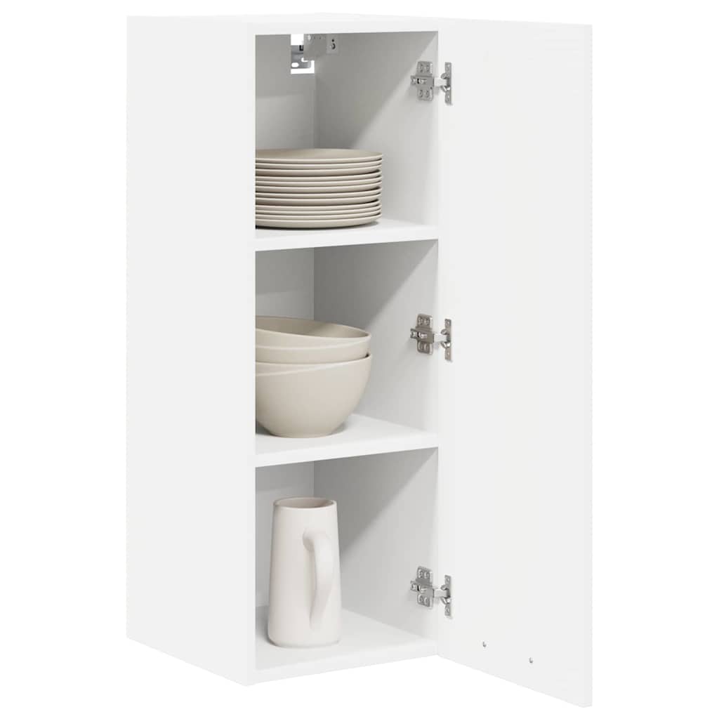 Hanging Cabinet Riga White 30 x 31 x 80 cm Engineered Wood