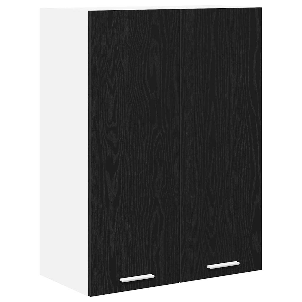 Hanging Cabinet Riga Black Oak 60 x 31 x 80 cm Engineered Wood