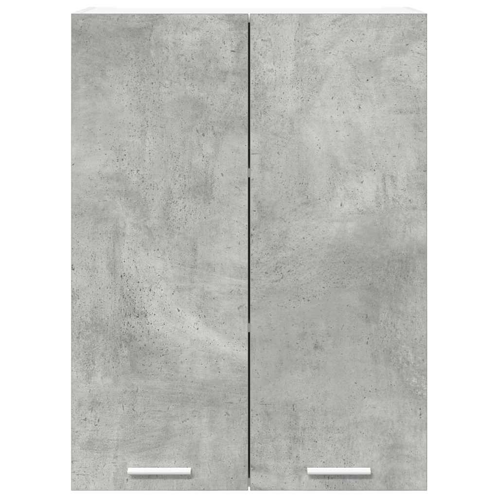 Hanging Cabinet with Shelf Riga Concrete Grey 60 x 31 x 80 cm