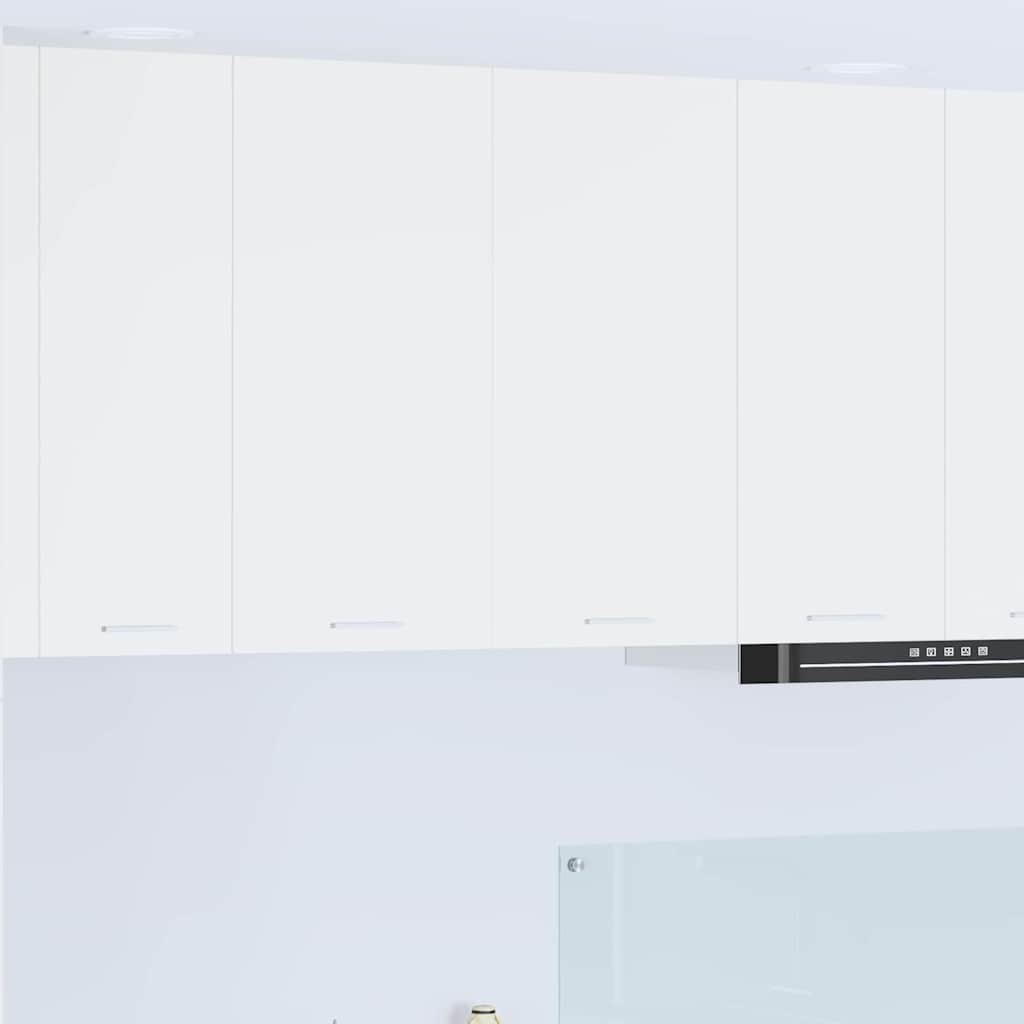 Hanging Cabinet Riga White 80 x 31 x 80 cm Engineered Wood