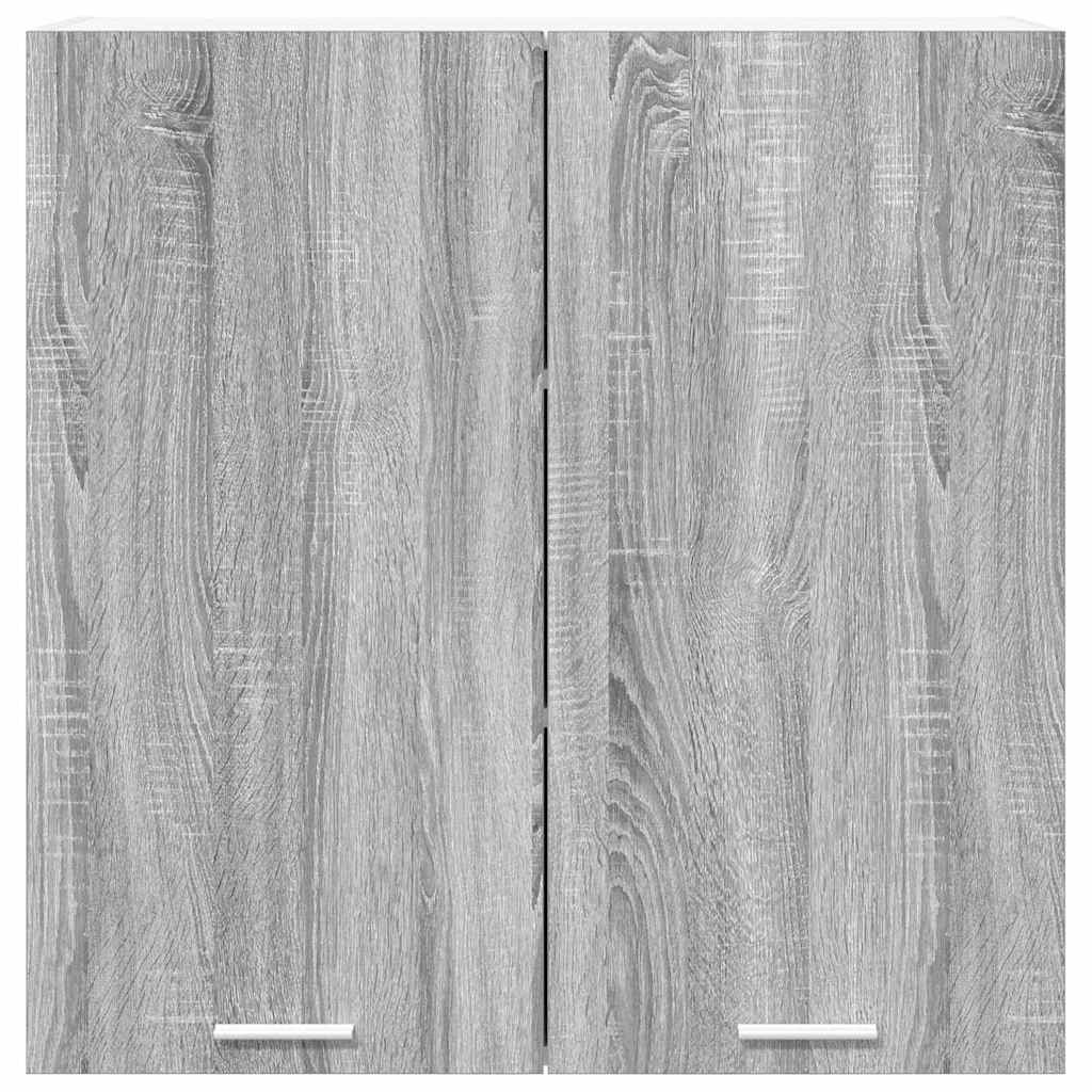 Hanging Cabinet with Shelf Riga Grey Sonoma 80 x 31 x 80 cm