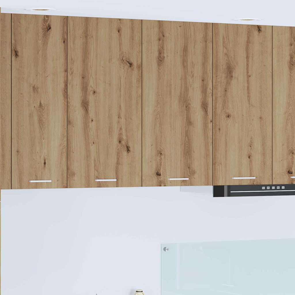 Hanging Cabinet with Shelf Riga Artisan Oak 80 x 31 x 80 cm