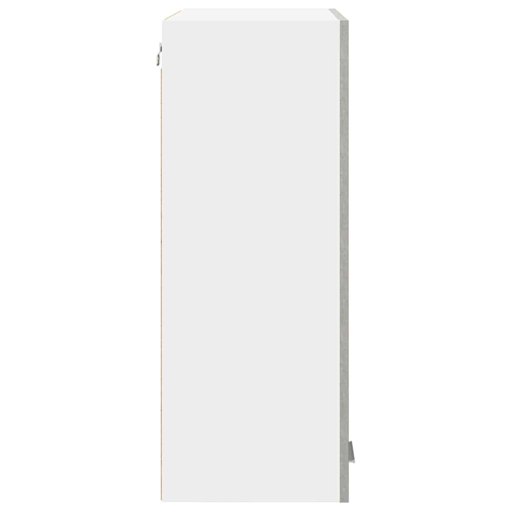 Hanging Cabinet with Shelf Riga Concrete Grey 60 x 31 x 80 cm