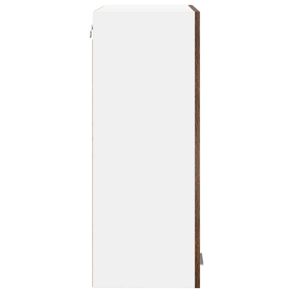 Hanging Cabinet Riga Smoked Oak 60 x 31 x 80 cm Engineered Wood