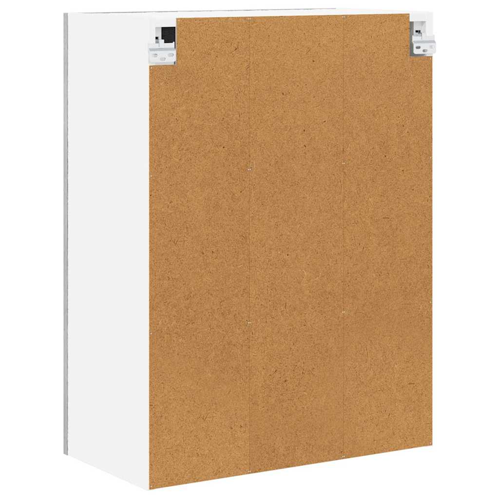 Hanging Cabinet with Shelf Riga Grey Sonoma 60 x 31 x 80 cm