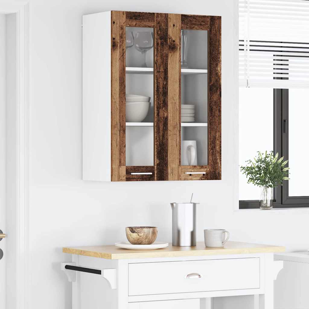 Hanging Cabinet Riga Old Wood 60 x 31 x 80 cm Engineered Wood