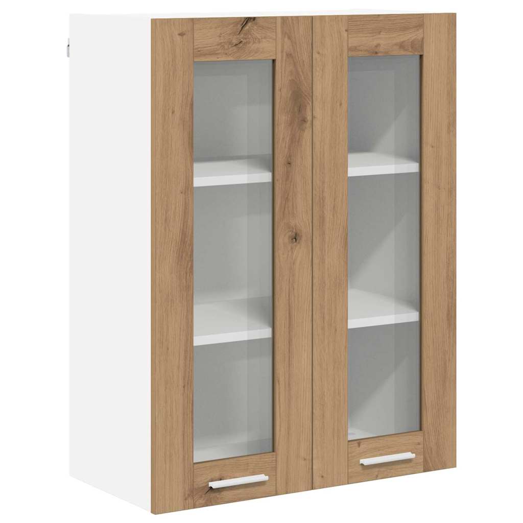 Hanging Cabinet with Shelf Riga Artisan Oak 60 x 31 x 80 cm