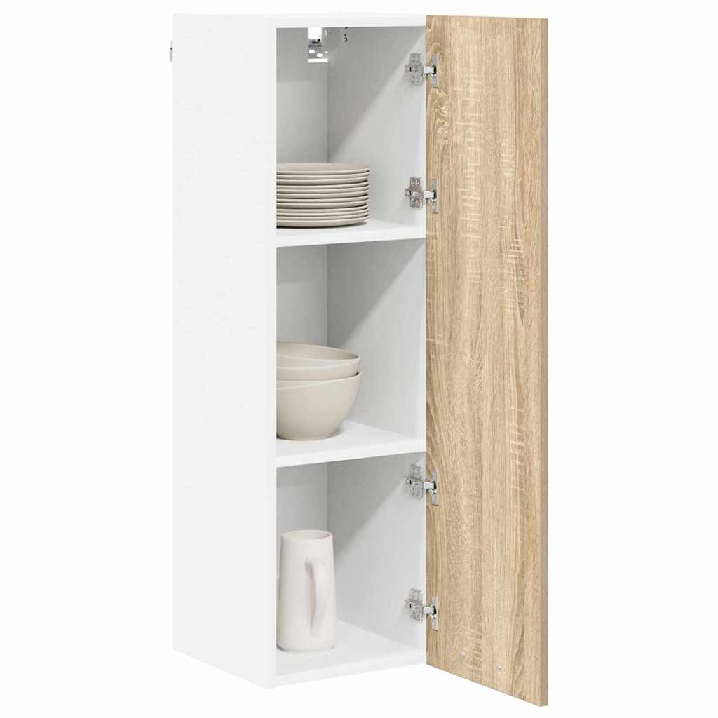 Hanging Cabinet with Shelf Riga Sonoma Oak 30 x 31 x 100 cm