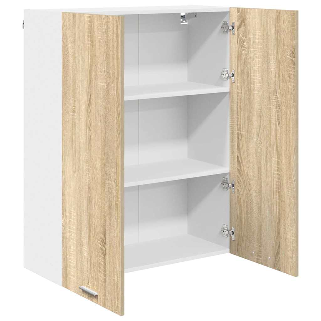 Hanging Cabinet with Shelf Riga Sonoma Oak 80 x 31 x 100 cm