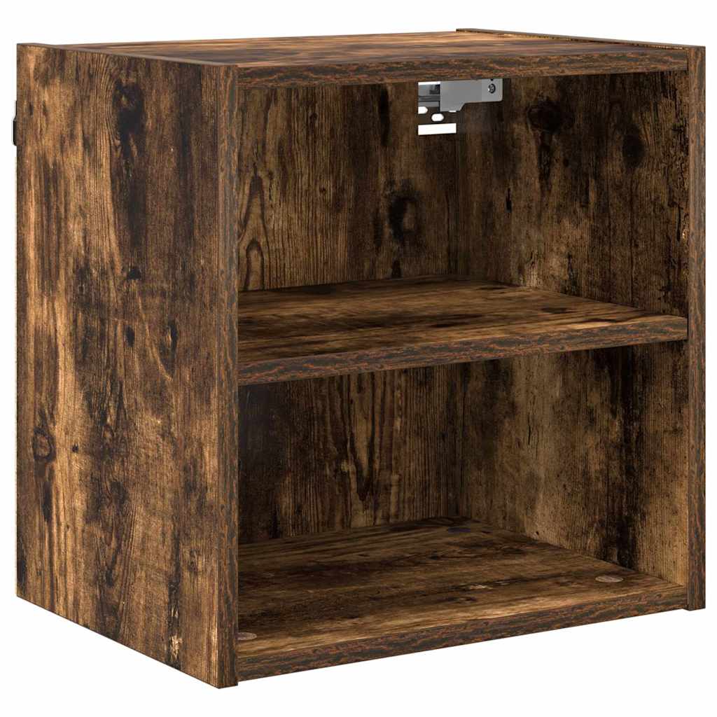 Hanging Cabinet with Shelf Riga Smoked Oak 40 x 29.5 x 40 cm