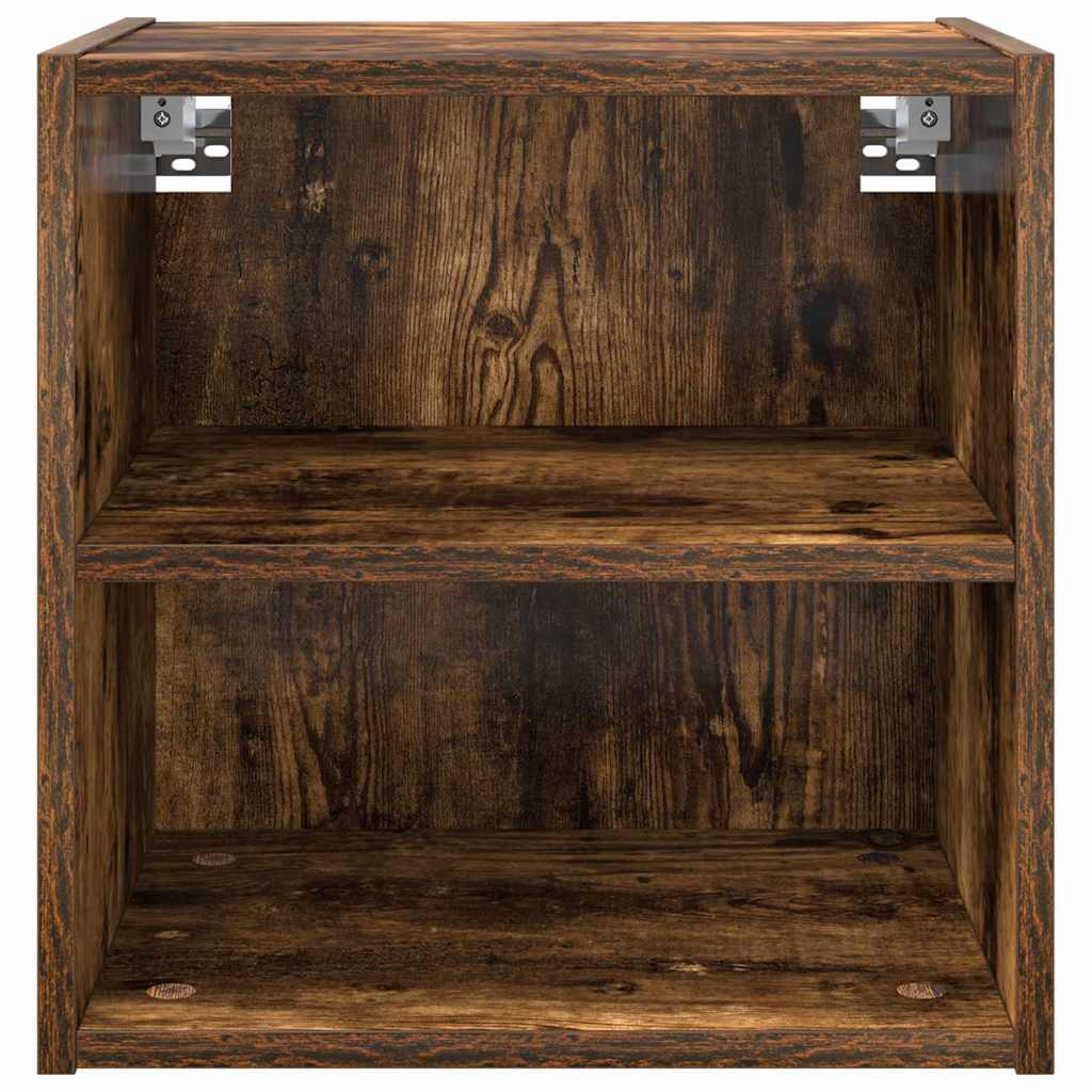 Hanging Cabinet with Shelf Riga Smoked Oak 40 x 29.5 x 40 cm