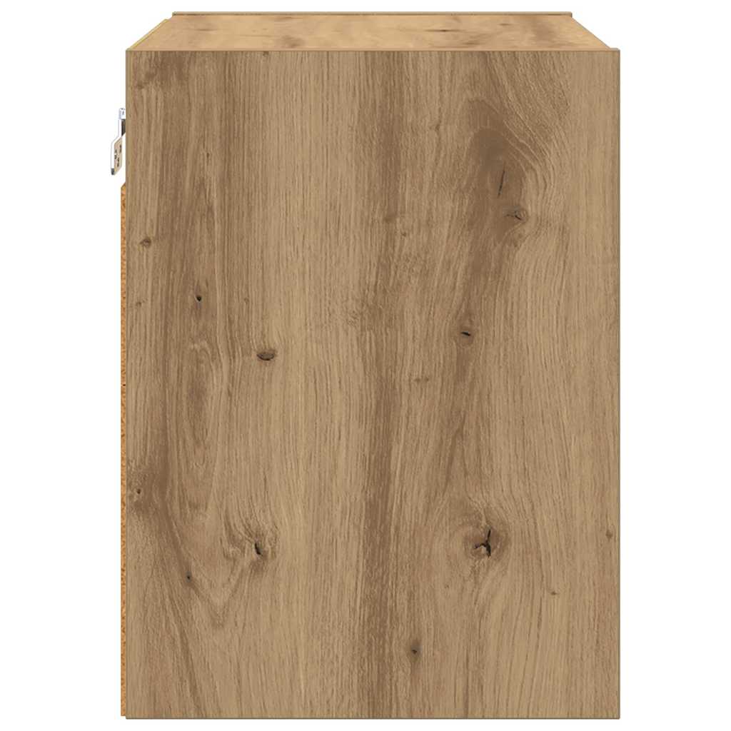 Hanging Cabinet with Shelf Riga Artisan Oak 40 x 29.5 x 40 cm