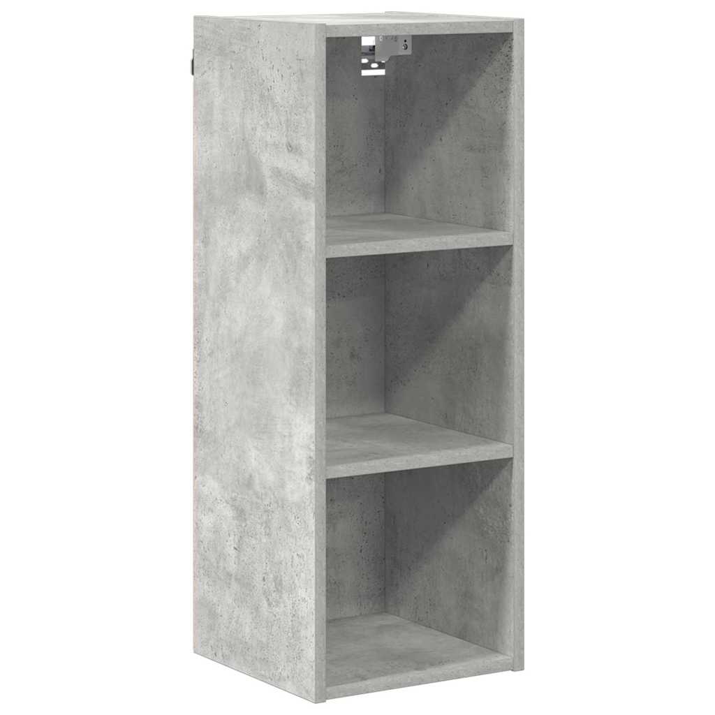 Hanging Cabinet with Shelf Riga Concrete Grey 30 x 29.5 x 80 cm